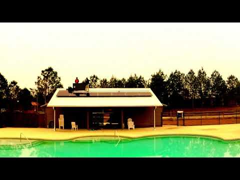 St. John's Pool House Time Lapse Solar