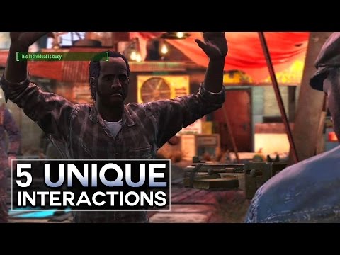 Fallout 4 - 5 Unique Interactions