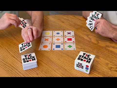 Sample Play for Tic Stack Boom