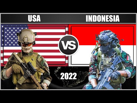 INDONESIA vs USA Military Power Comparison 2022