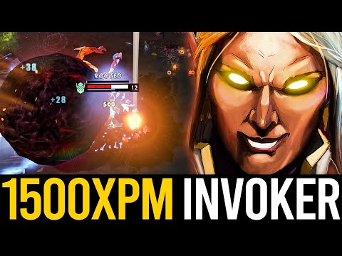 1500 XPM!! INSANE 32-Kill Invoker vs Necrophos Mid | Dota 2 Invoker