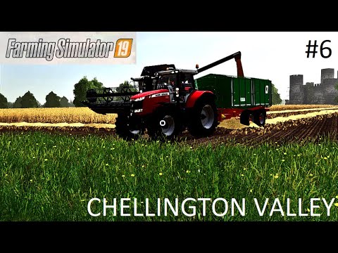 Chellington Valley Map | FS19 EP6 | Selling straw bales and doing contract