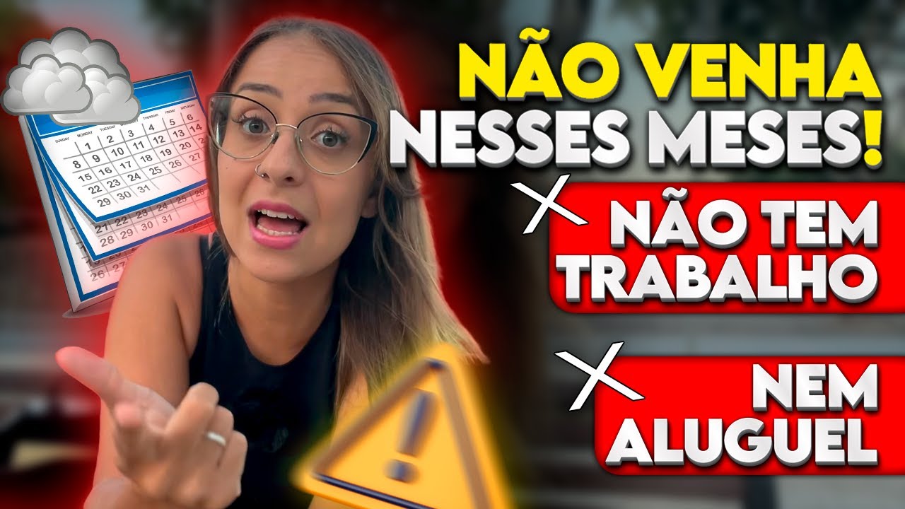 NÃO VENHA PARA PORTUGAL NESSES MESES !