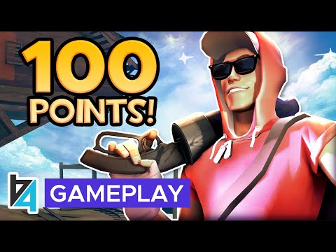 [TF2] 100 POINTS In 1 Round?! Fragging Out on Upward!