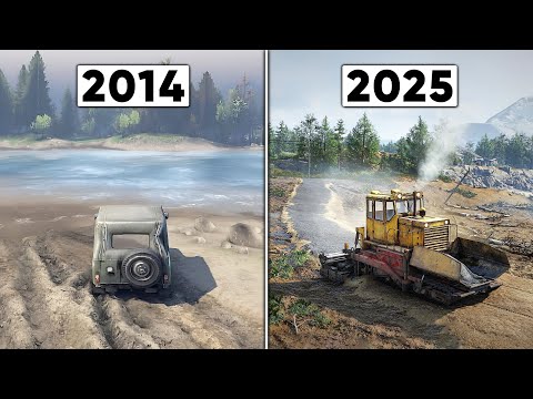 Evolution Of MudRunner Games [2014-2025]