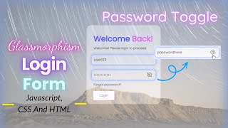 How to Create a Login Form with Password Show/Hide Toggle