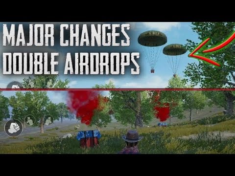 PUBG MOBILE, FREE SKINS, DOUBLE AIR DROP, MAJOR CHANGES #2