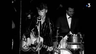 Johnny Hallyday  -  Blue Suede Shoes ( Vieux Colombier, Juan les Pins )( Extrait inédit )