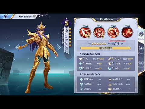 Saint Seiya Awakening - Rebuild - Milo