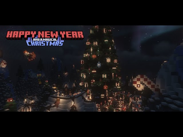 Happy New Year and a magical Christmas. Minecraft Map