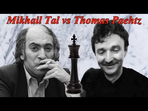 SCACCHI 511 Tal vs Paehtz (Gaprindashvili vs Servaty) - Fair Use - 1974 [B39]