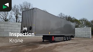 Krone SD Roldeur Liftas Palletbox Rolltor closed box semi-trailer | Image 4 - Autoline
