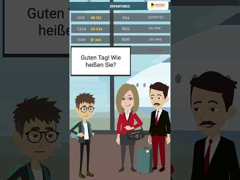 What's your name? | W-questions | Level A1.1 | Learn German with dialogues | #learngermanforbegin...