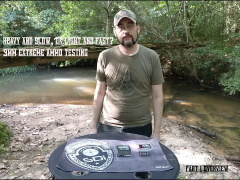 9mm 185gr quakemaker vs 50gr liberty civil defense