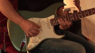 Video thumbnail for 2012 Fender American Standard Strat HSS Rosewood Neck Jade Pearl Metallic, Part2 by GregsGuitars