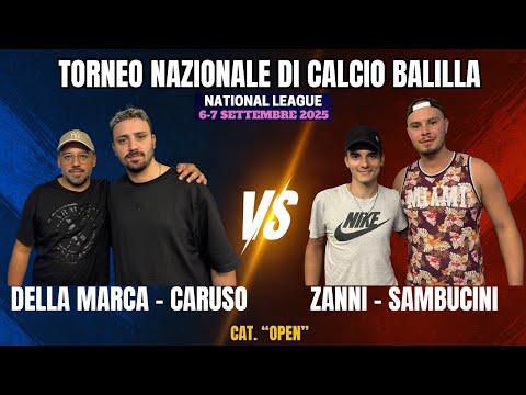 Table Football: Della Marca - Caruso vs. Zanni - Sambucini | National League 17
