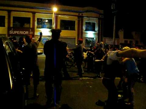 Clown vs. Mime Smackdown on The Streets of San Francisco
