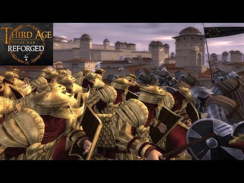 ALLIANCE OF MEN DEFENDS DALE (Siege Battle) - Third Age: Total War (Reforged)