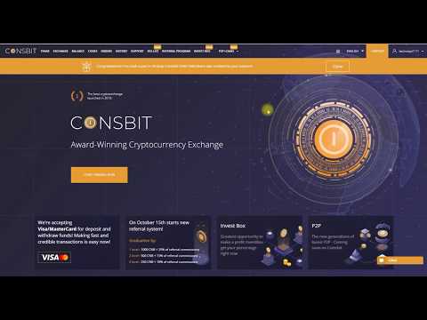 Coinsbit БИРЖА РАЗДАЕТ 200$ 2000CNB за регистрацию + 100$ 1000CNB за реферала