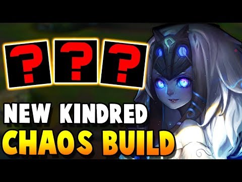 I'm gonna try this Super Weird Kindred build in this HIGH CHALLENGER game - Challenger to RANK 1