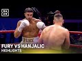 Tommy Fury Vs Kenan Hanjalic Fight Highlights