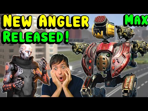 New ANGLER ROBOT Is Out & Halloween Event War Robots Gameplay WR