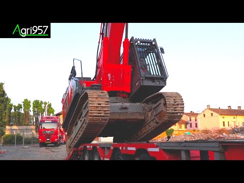 MASSIVE DEMOLITION: VOLVO EC480Ehr & 28m ARM | MANFREDA SCAVI in DEMOLIZIONE: VOLVO + BRACCIO da 28m