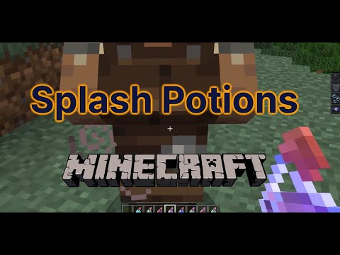 Unbelievable Minecraft Splash Potion Hack!