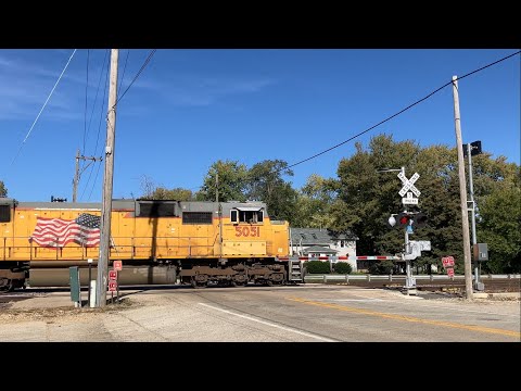 (Terrible Wayside Horns) LaFox Rd Grade Crossing - LaFox, IL 10/24/25