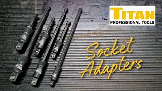 TITAN 15210 3-in. Locking Socket Adapter Set + 15214 6-in. Locking Socket Adapter Set Tool Review