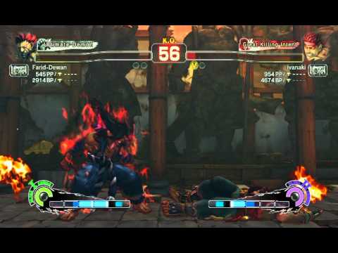 Ultra Street Fighter IV battle: Akuma vs Evil Ryu