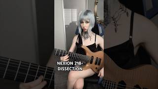 NEXION 218- DISSECTION guitar cover #dissection #reinkaos #guitar #guitarist