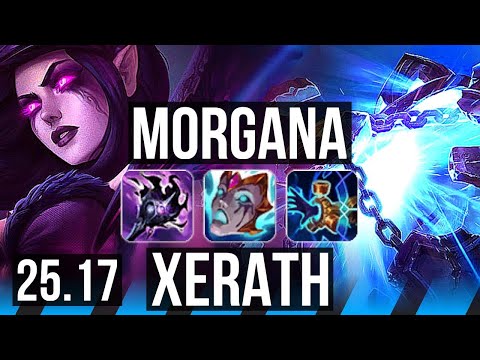 MORGANA vs XERATH (MID) | EUW Master | 25.17
