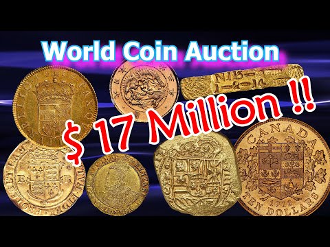 World Coins sold for Millions in Rare Coin Auction