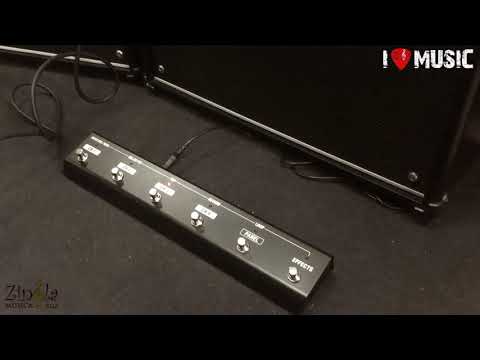 Maneja hasta 8 presets con el Boss Katana 100 y  la pedalera GA-FC