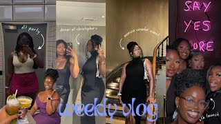 weekly vlog: stk launch,  monica vinader event, fun day out with the girls + more