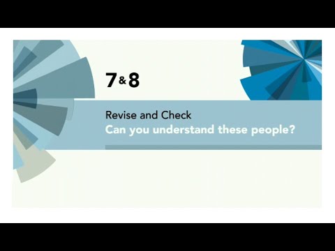 English File 4thE - Pre Intermediate - Revise and Check 7&8