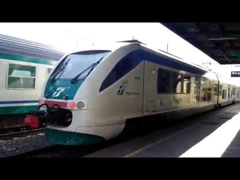 TRENI IN SCALA H0, E TRENI REALI - BORGO S. DALMAZZO (CN) 8 - 3 - 2015.