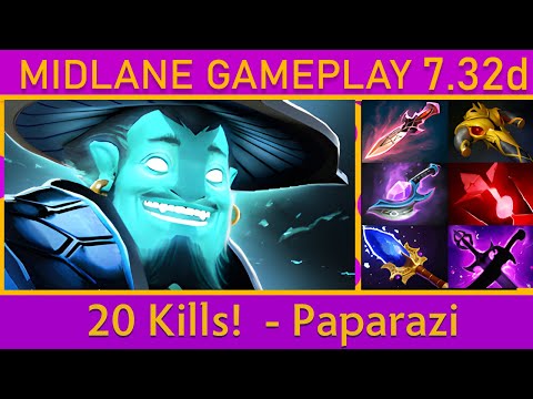 💥Dota 2 Paparazi灬 Storm Spirit Mid Pro Gameplay