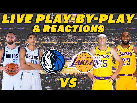 Dallas Mavericks vs Los Angeles Lakers | Live Play-By-Play & Reactions