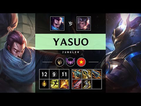 Yasuo Jungle vs Xin Zhao - VN Master Patch 25.19