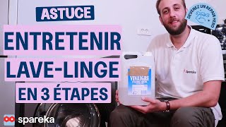 Comment nettoyer votre machine a laver avec du vinaigre blanc