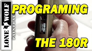 How to Program the Planet Eclipse Gtek 180R + Factory Reset | Lone Wolf Paintball