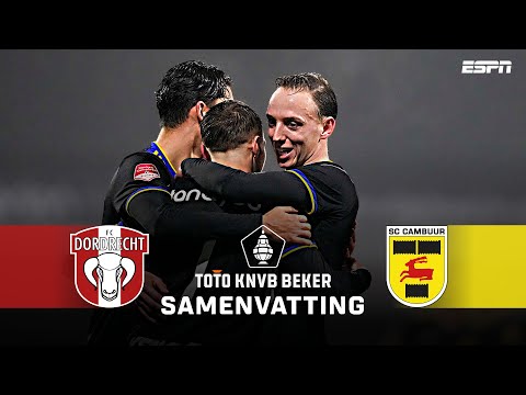 Voorzet of bewust ❓, DRIE DOELPUNTEN in bekerduel 🏆 | Samenvatting FC Dordrecht - SC Cambuur