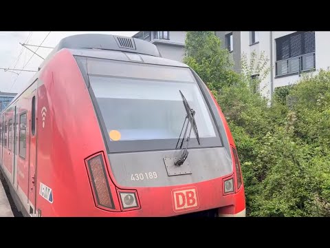 430 ALS S3 ? | Mitfahrt S-Bahn Rhein-Main | F-Galluswarte - Bad Soden | Feat Trainspotting Frankfurt
