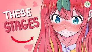 6 Stages of Having a Crush