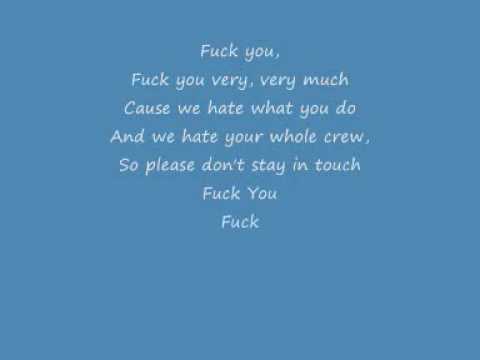 Lily Allen, Fuck you