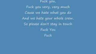 Lily Allen, Fuck you