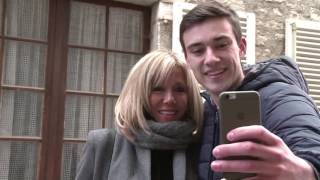 Brigitte Macron (née Trogneux, ex-Auzière) est une enseignante française, née le 13 avril 1953 à Ami