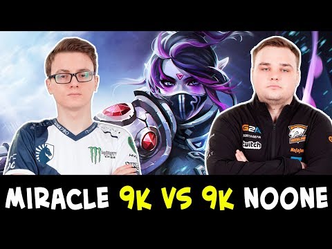 Miracle vs Noone — 9k vs 9k mid TA vs QoP